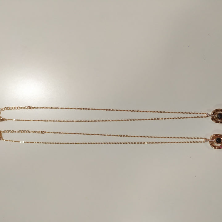 Collar amor eterno 100 idiomas
